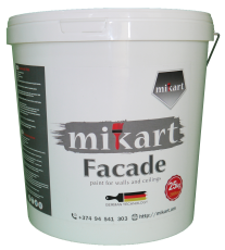 Ֆասադային ներկ Միկարտ 25կգ